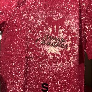 Festive Red Kids Christmas Shirt